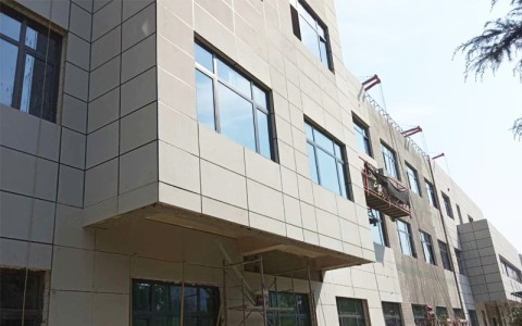 石材聚氨酯保溫一體板項(xiàng)目展示——清水源大樓